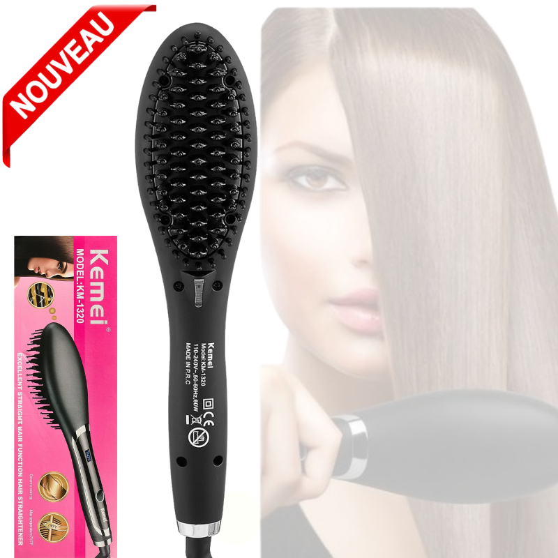 Brosse à cheveux électrique Professionnelle, Max température 750 F KM-1320 thumbnail 4
