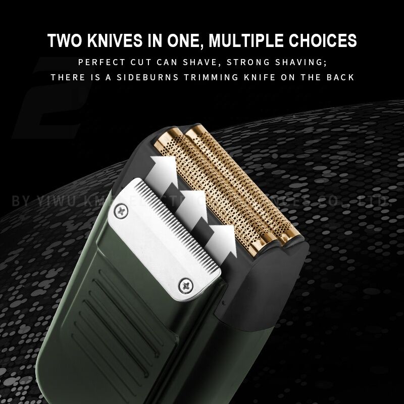 Rasoir électrique rechargeable des hommes, coupe-barbe KM-2027 thumbnail 4