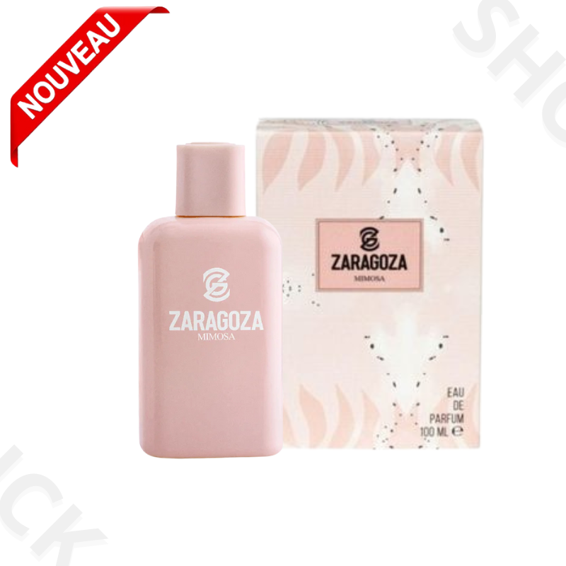 Parfum lumineux et enjoué pour les femmes parfait pour des sorties décontractées Zaragoza Mimosa100 ml.