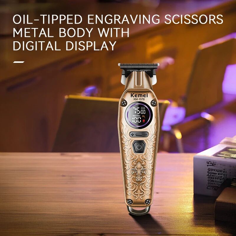 Tondeuse à cheveux avec longue durée de vie de la batterie km-1576 thumbnail 3