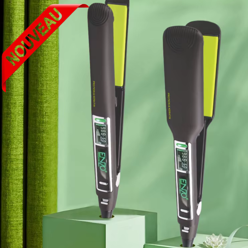 Lisseur Avec Plaques multi-fonction En Céramique Et Titane Température De 988°F  EN-3823 thumbnail 4