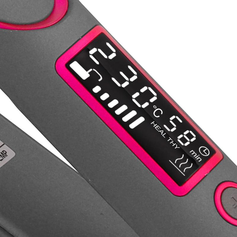 Lisseur Cheveux À double Plaque Céramique 230 °F Contrôle Température LEXICAL LHS-5371 thumbnail 3