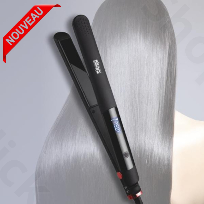 Lisseur Professionnel céramique à température Stable, cheveux lisses - 480 - 750 F DSP10183