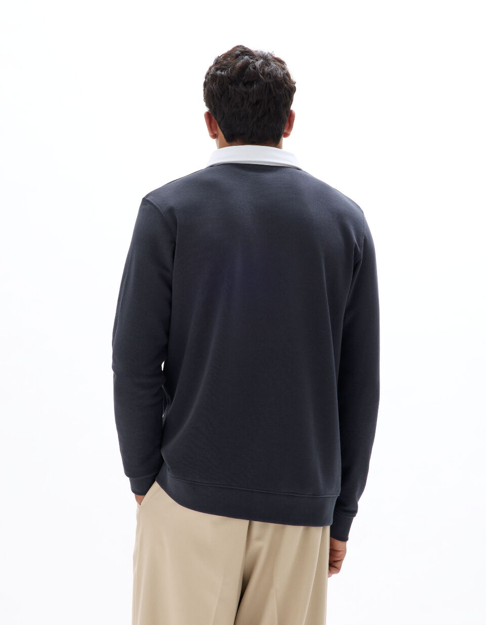 Polo Regular Uni Manches Longues thumbnail 4