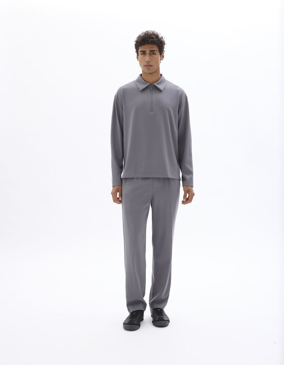Chemise Loose Zippé