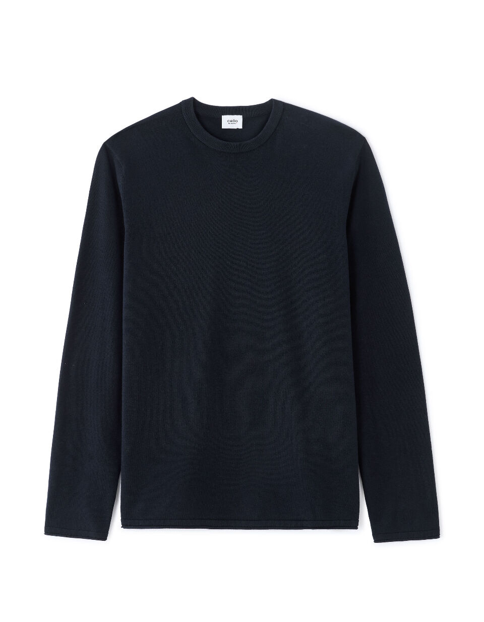 Pull Col Rond En Coton Mouliné thumbnail 2