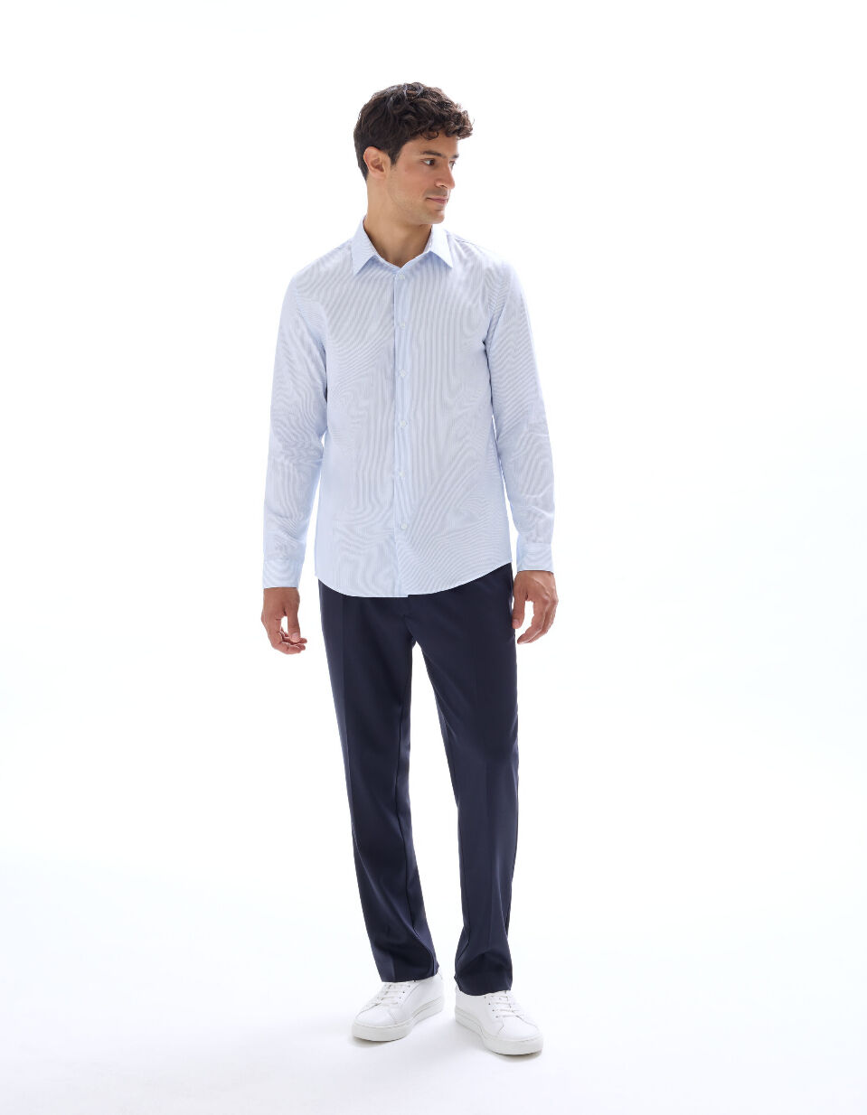Chemise Regular À Fines Rayures thumbnail 2
