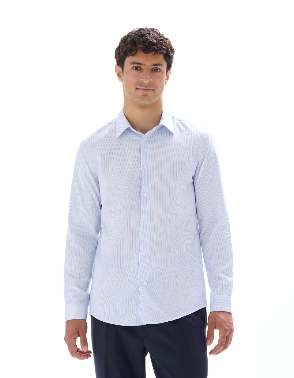 Chemise Regular À Fines Rayures thumbnail 3