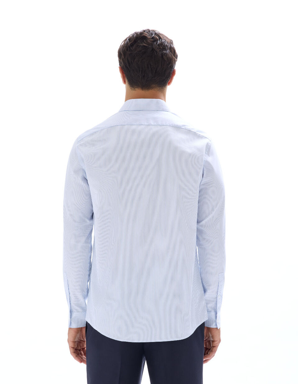 Chemise Regular À Fines Rayures thumbnail 4