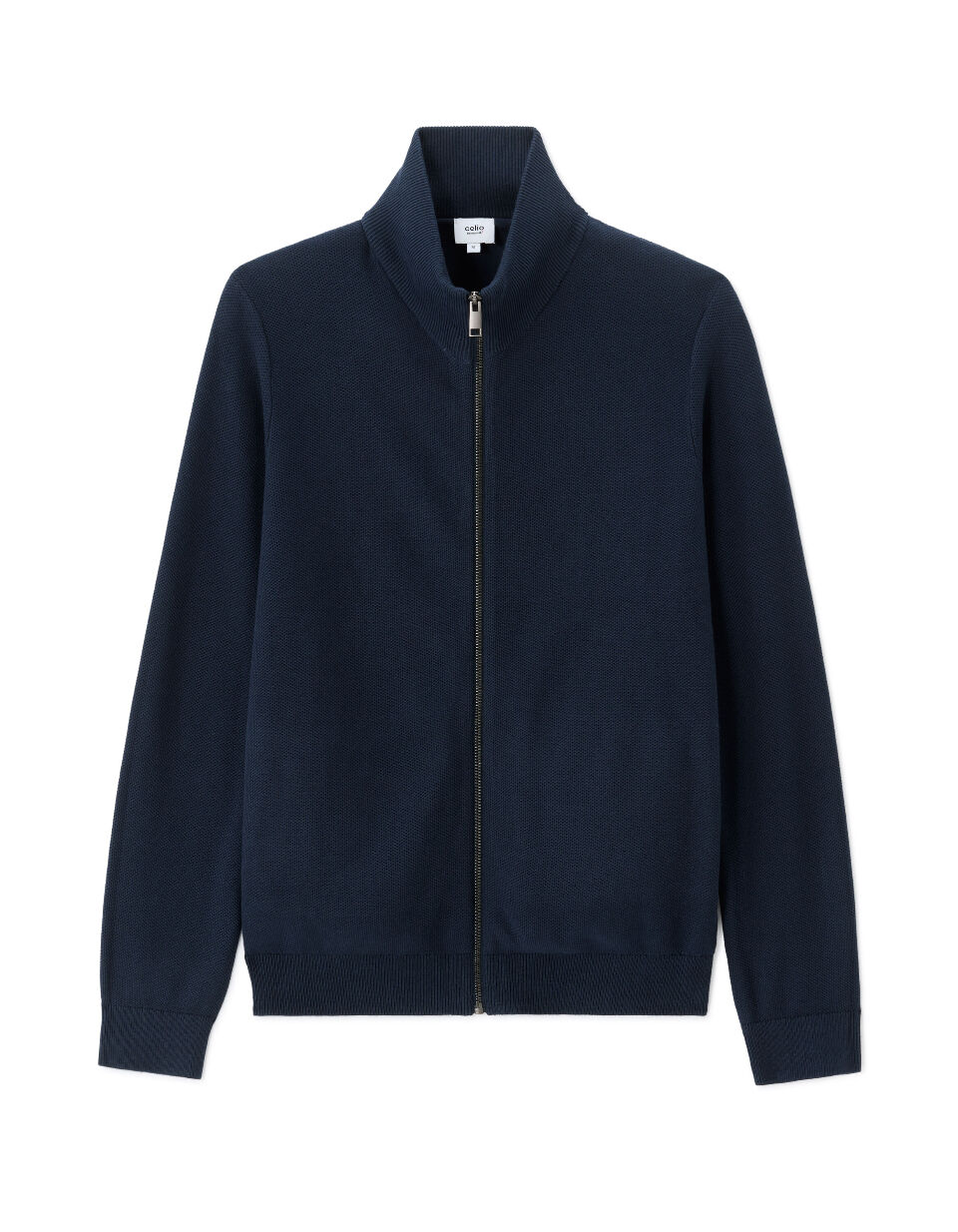 Cardigan En Maille Piqué 100% Coton