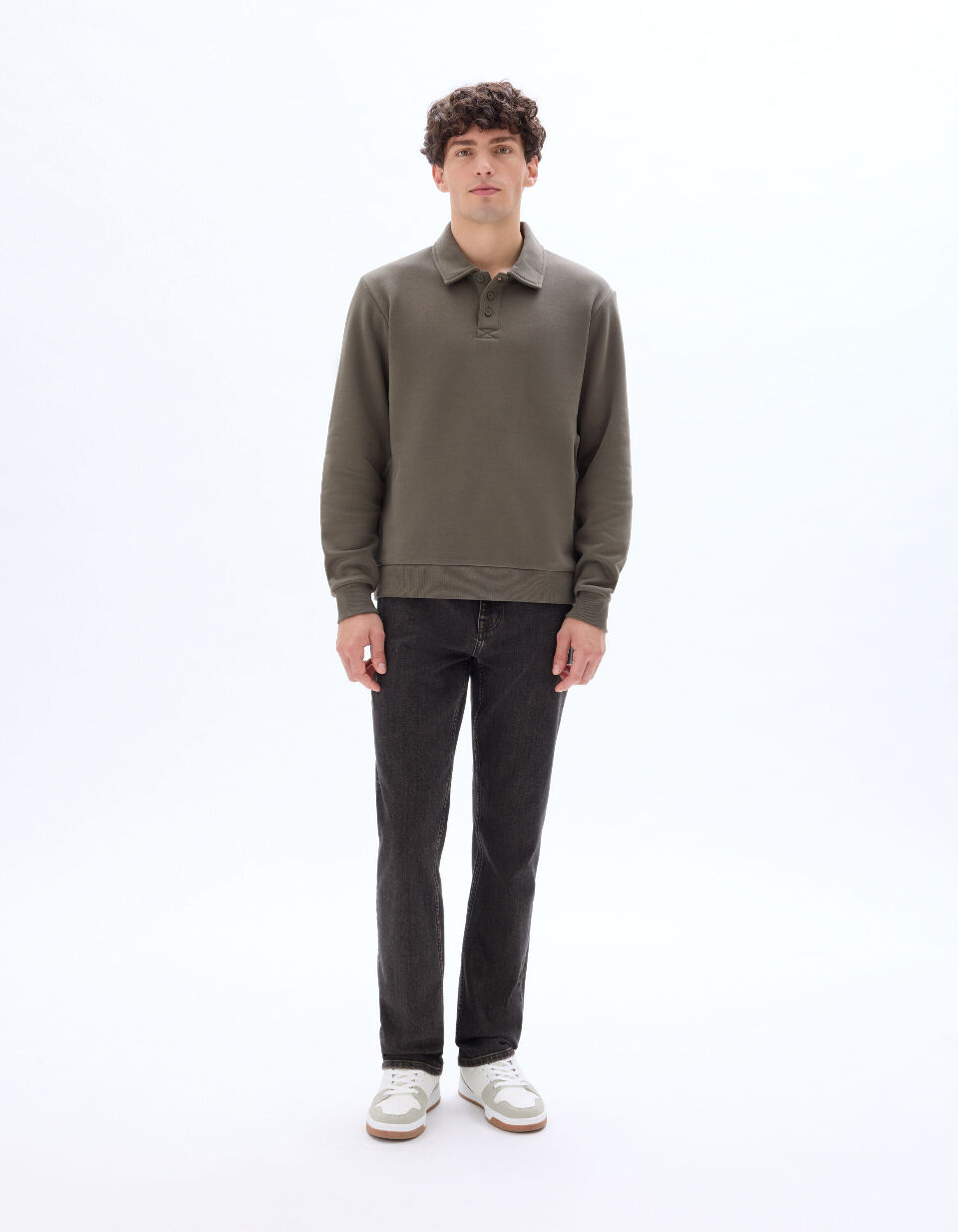 Sweat Regular Col Polo thumbnail 3