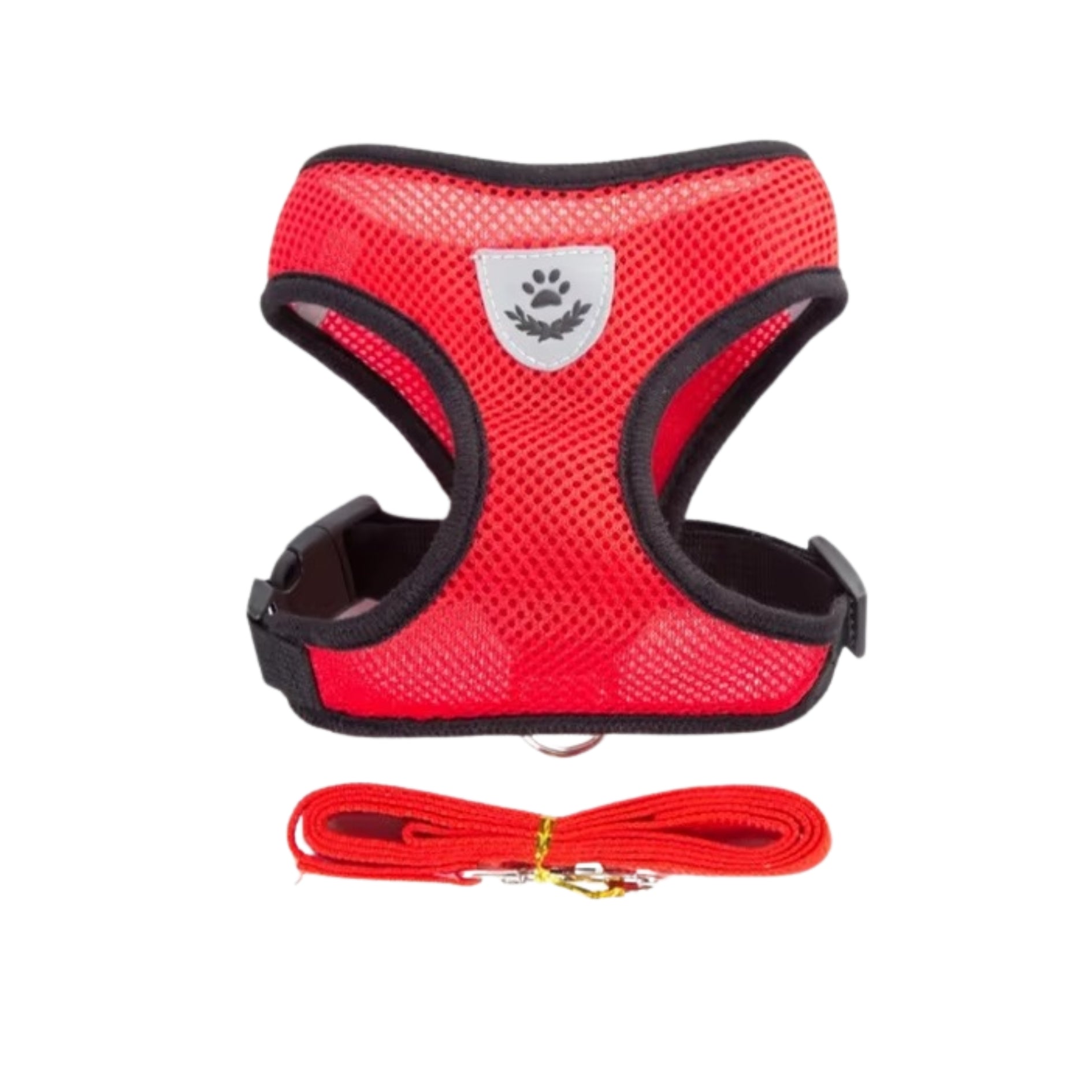 Harnais avec laisse pour chat et chien –  Réfléchissant, réglable et confortable