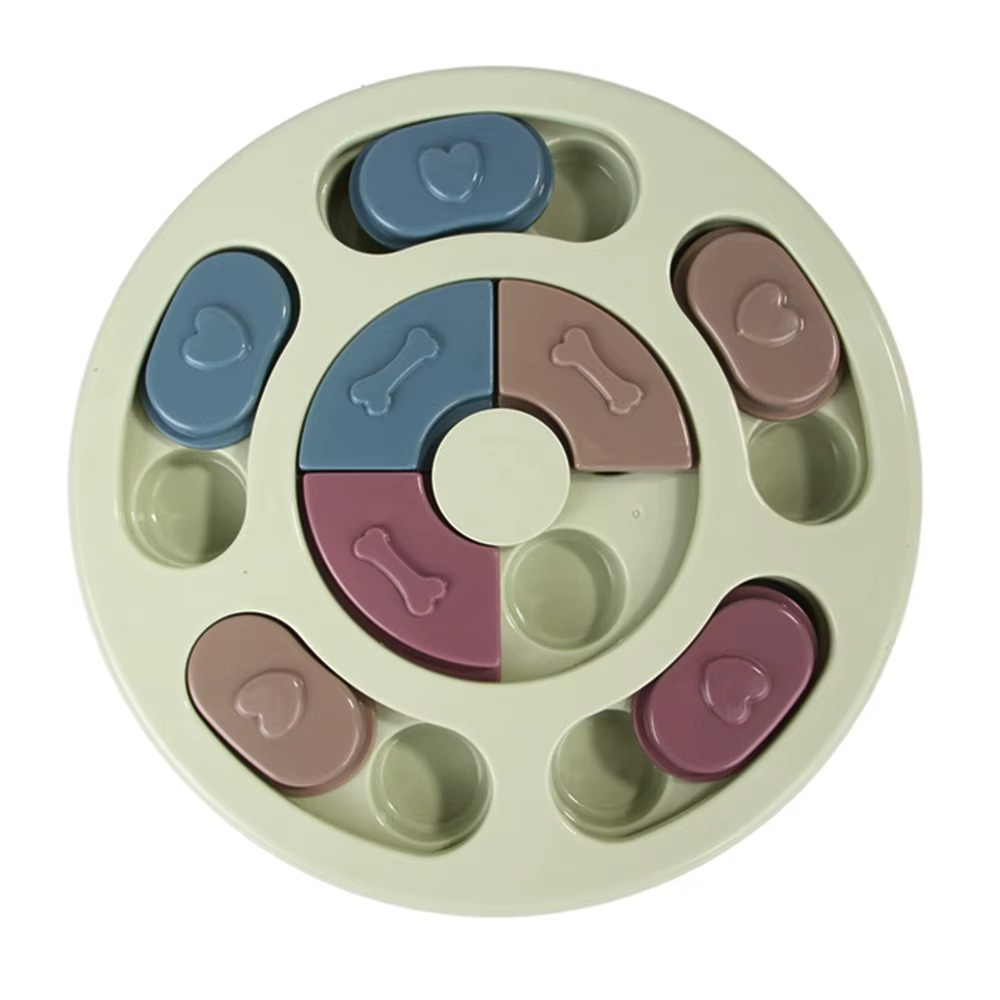 Jouet Puzzle pour Chien – Distributeur de Friandises et Gamelle Anti-Glouton