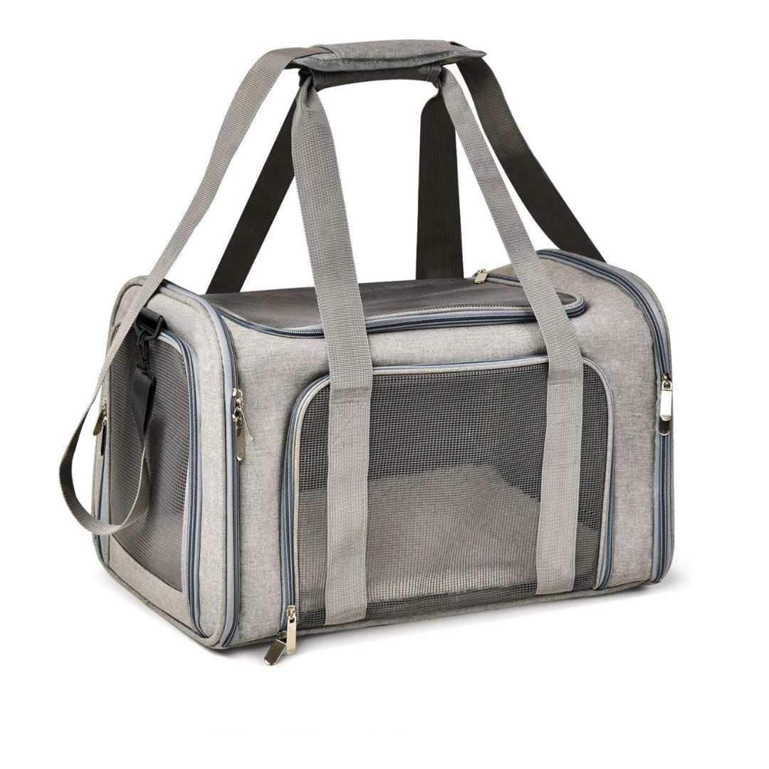 Sac de Transport pour Chats et Petits Chiens - Sûr, Confortable, Durable et Léger thumbnail 2