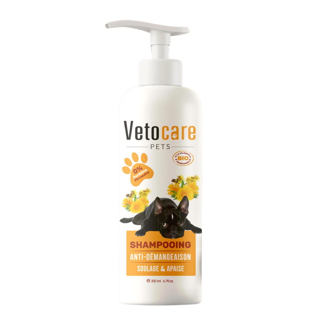 Shampoing Chien Anti-démangeaisons – 200ml