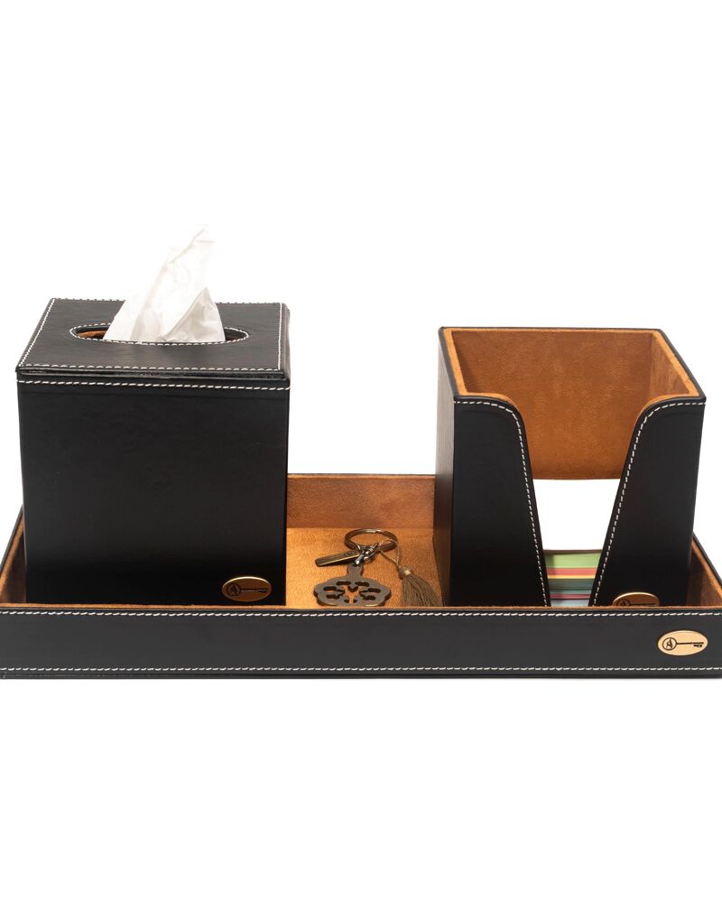 Plateau articles bureau 