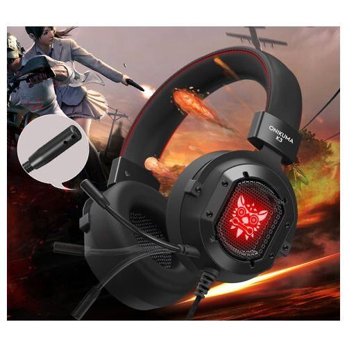 Casque K3 De Jeu Stéréo Filaire Rgb Avec Micro