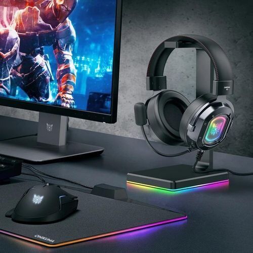 Casque K3 De Jeu Stéréo Filaire Rgb Avec Micro