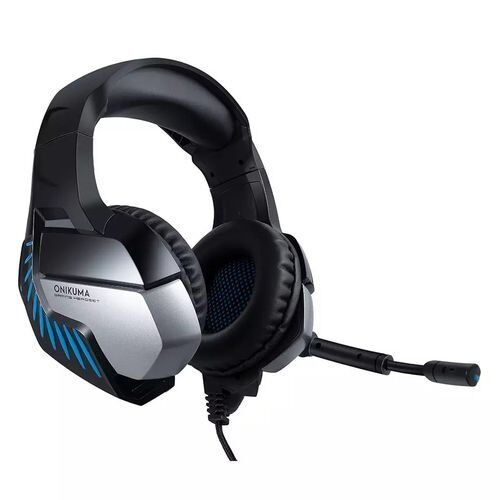 Casque k5 Pro de Jeux PlayStation Filaire Stéréo Casque de Jeu avec Microphone LED Lumières pour Pc, Ordinateur Portable