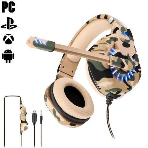 Casque Gamer Filaire Son 7.1 Surround Gaming Heaphones