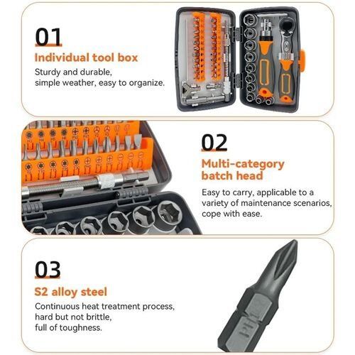 38 en 1 Jeu D’embouts de Tournevis Polyvalents thumbnail 3