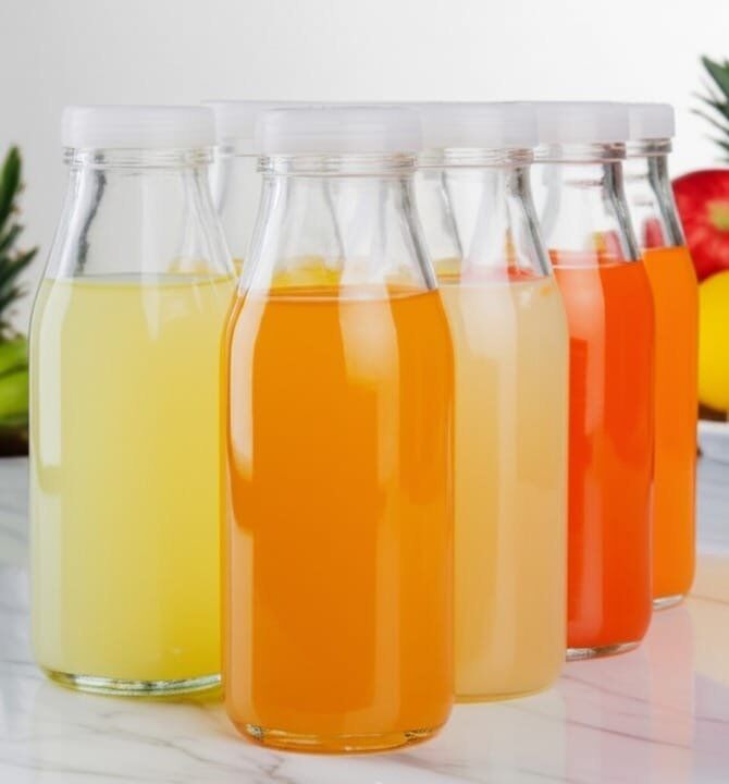 6 Mini Bouteilles En Verre – 200 Ml thumbnail 1