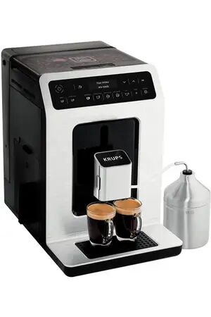 ESPRESSO EVIDENCE SILVER/NOIR AVEC POT LAIT INOX EA891D10 KRUPS thumbnail 3