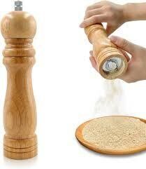 Moulin à Poivre et Épices Manuel en Bambou – Design Élégant – Couleur Naturelle-21/2cm