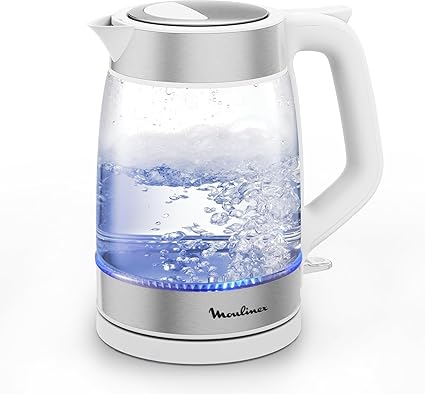 Bouilloire en Verre 1,7L 2200W Blc/Silver BY6R5130