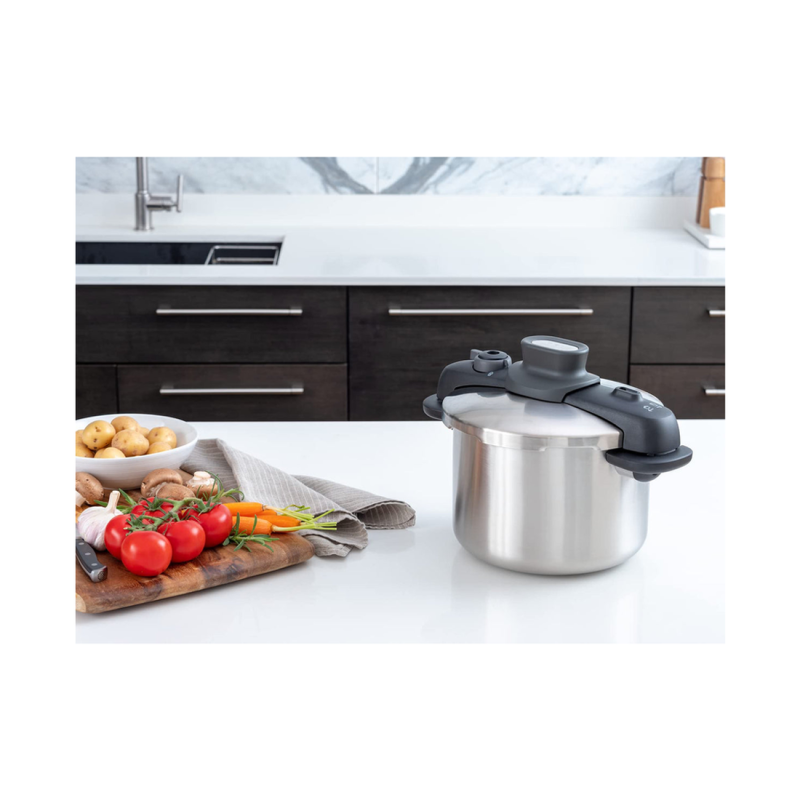 Cocotte inox 8l secure 5 compact 