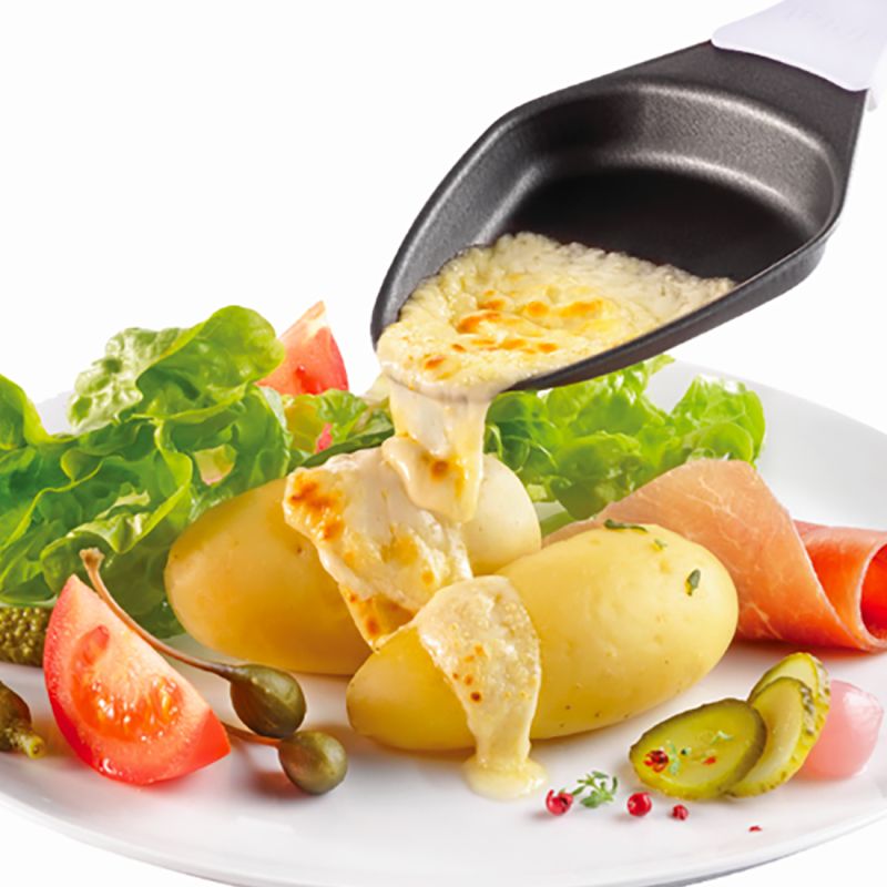 RACLETTE COLORMANIA GRILL PLANCHA 6 COUPELLES ROUGE RE12A512 TEFAL thumbnail 3