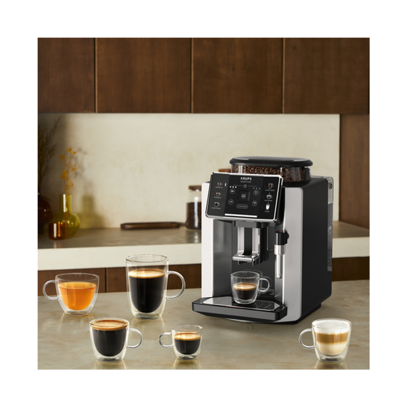ESPRESSO SENSATION ROMA ALU/BLK EA910E10 KRUPS thumbnail 4