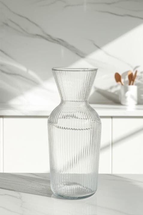 6 Mini Caraffe En Verre Résistant 350ml Chacune