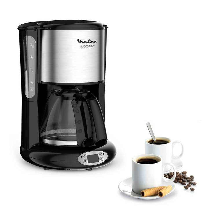 CAFETIERE FILTRE PRINCIPO PROGRAMMABLE 10-15 Tasses  FG26281//362810 MOULINEX