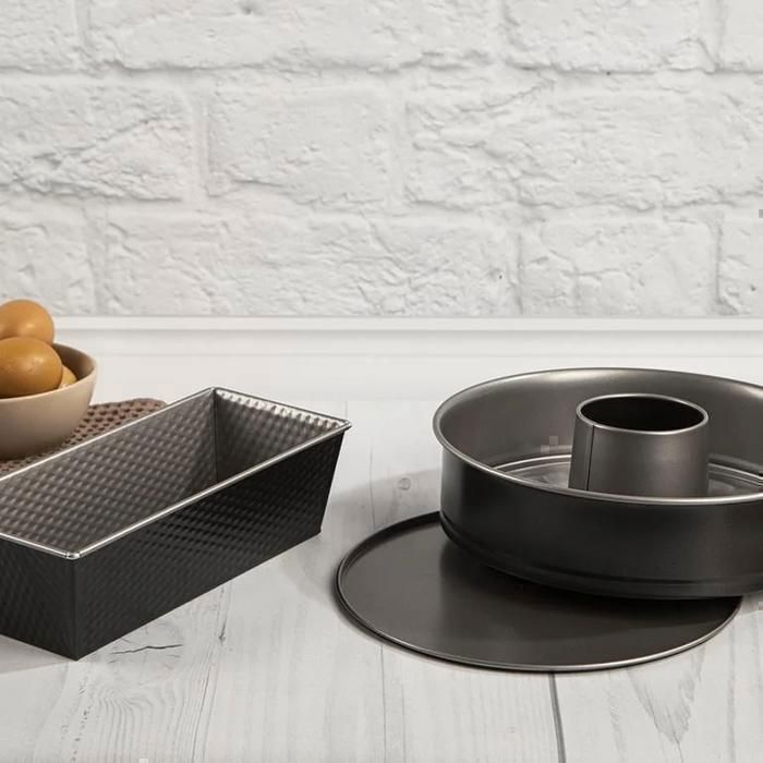 SET 3PCS MOULES CAKE EASYBAKE NOIR J174S274 TEFAL thumbnail 3