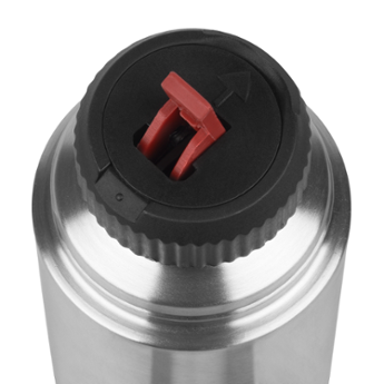 bouteille isotherme Senator en acier inoxydable.