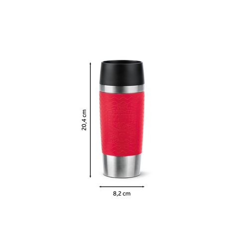 MUG ISOTHERME ESSENTIAL ROUGE 0,36L N2021710 TEFAL thumbnail 3