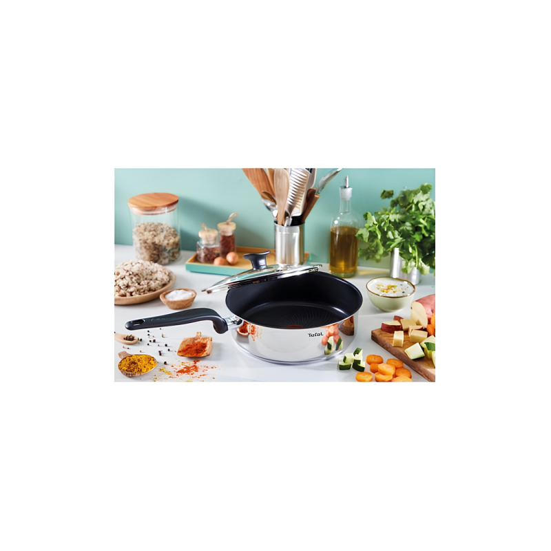 SAUTEUSE INOX 24CM PRIMARY E3093204 TEFAL thumbnail 3
