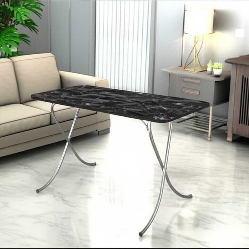 TABLE PLIABLE MARBRE NOIR PM thumbnail 3