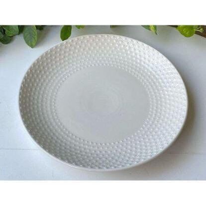 Plats Froids Assiette Plate En Céramique En Relief De 35 Cm