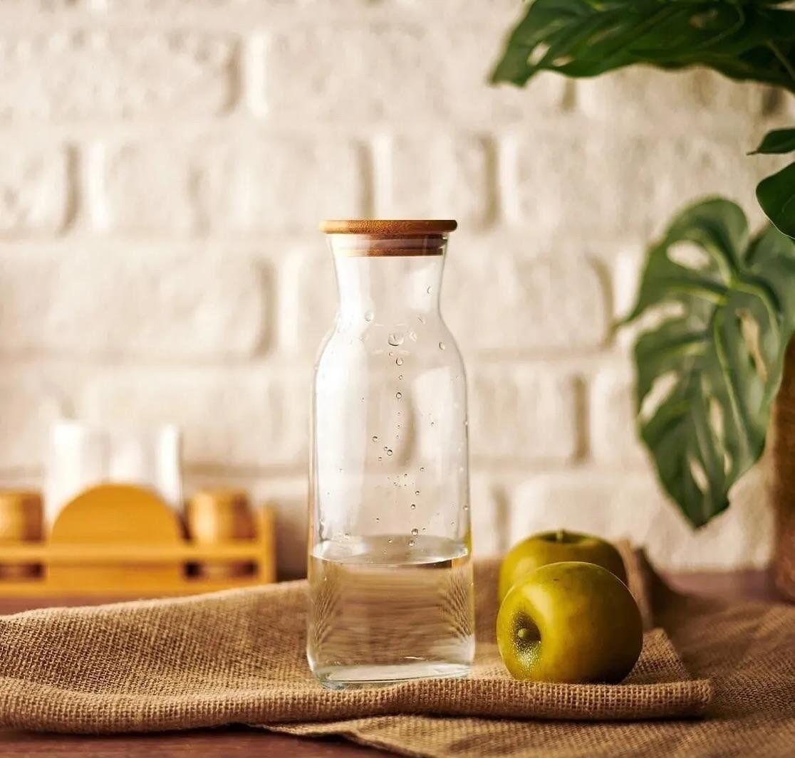 Carafe d'Eau + Bouchon en Liege  1L