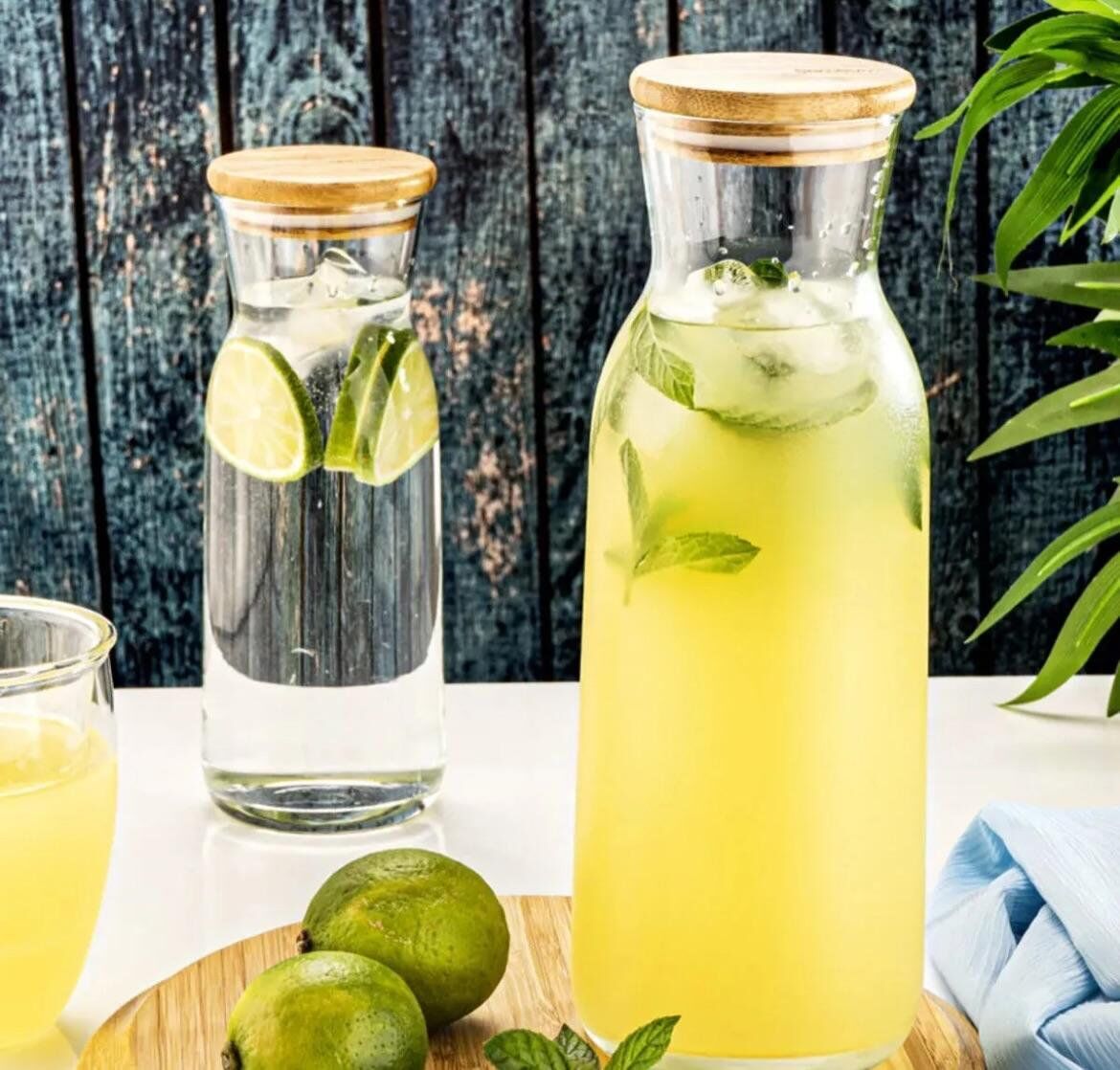 Carafe d'Eau + Bouchon en Liege  1L