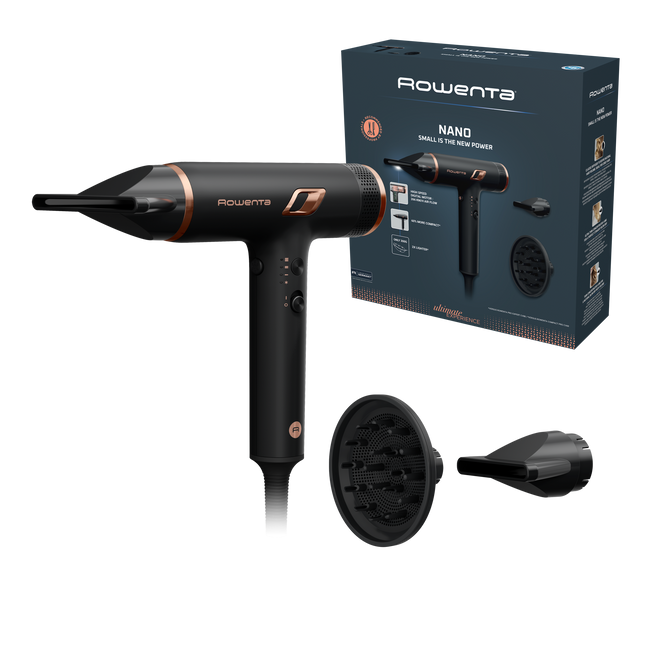 SECHE CHEVEUX MAESTRIA NANO ULTIMATE EXPERIENCE 266km/h NOIR HY8310F0 ROWENTA thumbnail 3