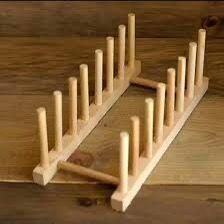 Support de couvercle de casserole en bambou .proximité de la cuisine, assiette, séchage, étagère de rangement-1 pièce thumbnail 4