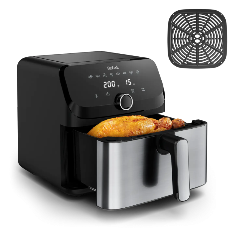 FRITEUSE EASY FRY MEGA SS 7.5L +BLENDEO + 1,5L  2V 2ACC 450W BLANC  GRATUIT