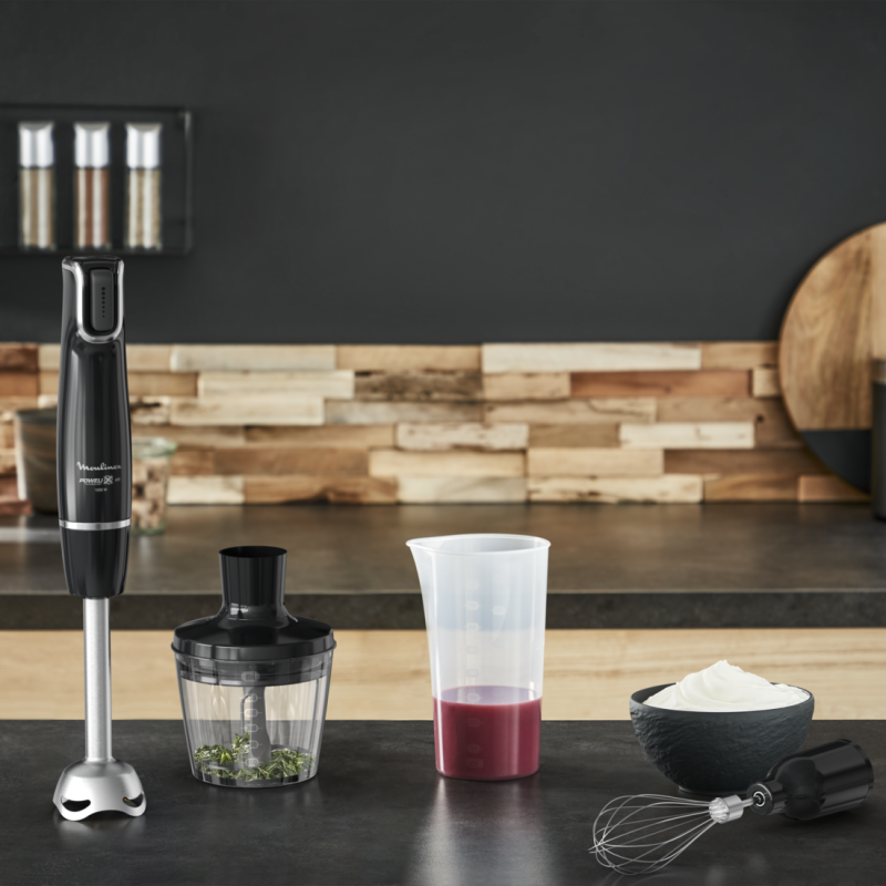 MIXEUR PLONGEANT INFINY FORCE PRO 1200W NOIR DD94L810 MOULINEX