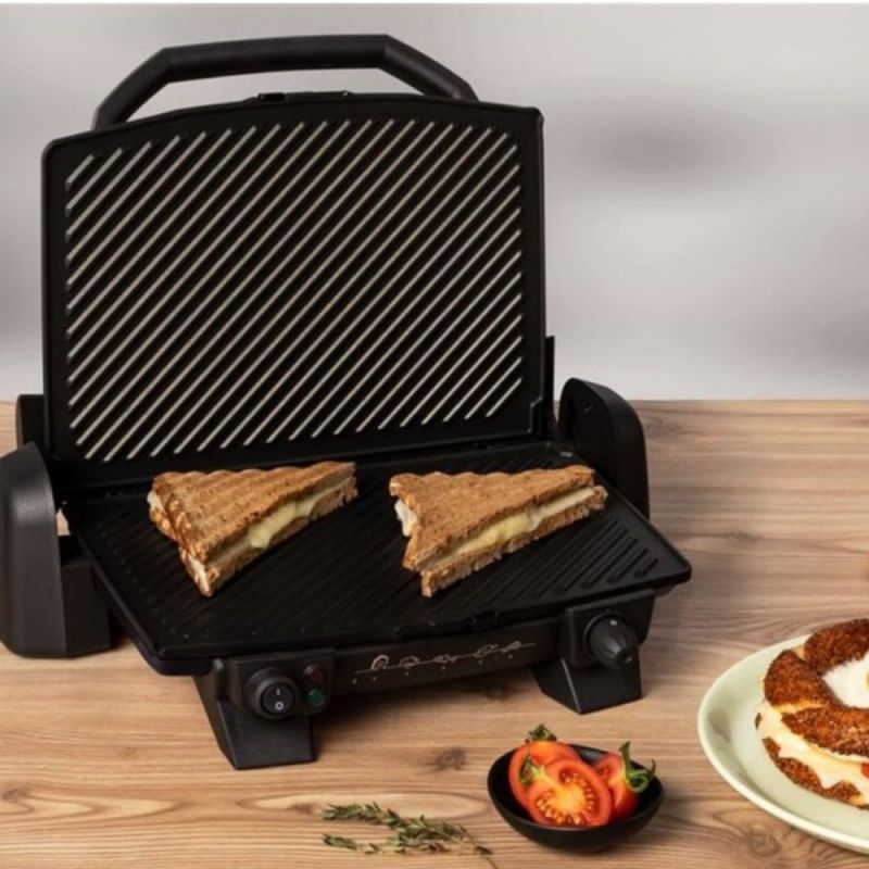 PANINI GRILL TOAST EXPERT 1800W NOIR GC1918TR TEFAL