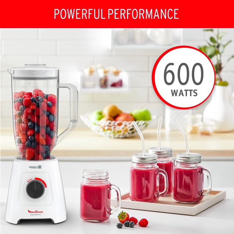 BLENDFORCE XXL 2,8L 600W BLANC 2 ACC LM458110  MOULINEX thumbnail 3
