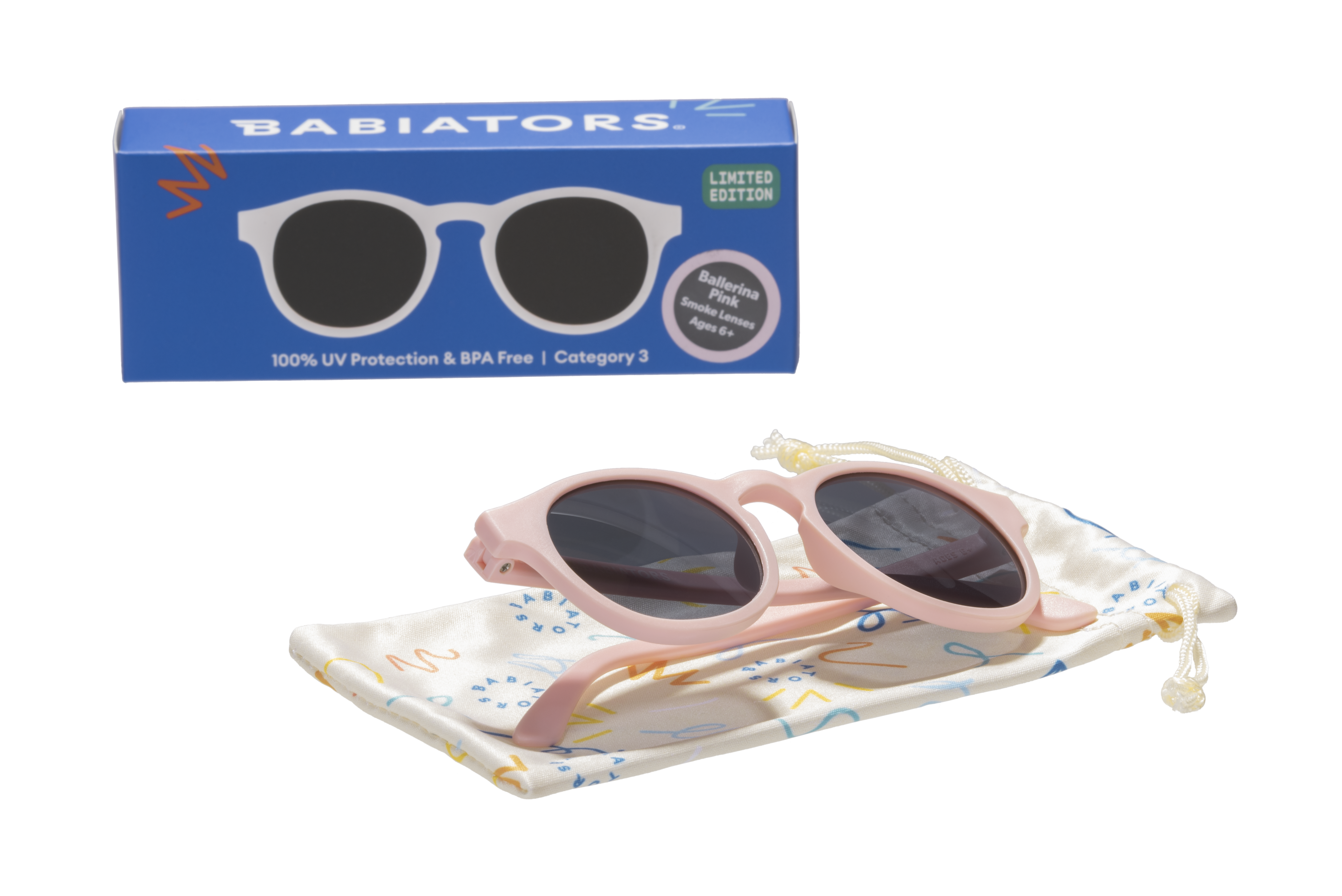 Original Keyhole: Ballerina Pink | Smoke Lens | Ages 0-2