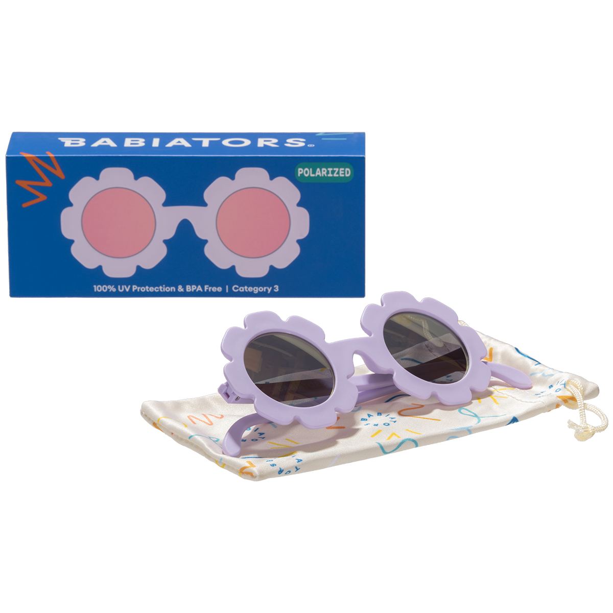 Polarized Flower: Irresistible Iris | Lavender Mirrored Lens thumbnail 4